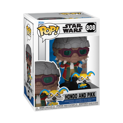 Funko POP&Buddy: Star Wars CW - Hondo & Pikk