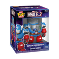 Funko POP Bitty Bots: MarvelWI- CA Mech w/Cap