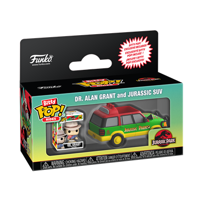 Funko Bitty POP Ride: JP- Jurassisk SUV med Dr. G