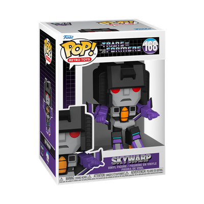 Funko POP TV: Transformers S6 – Sky Warp w/CH (5+1)