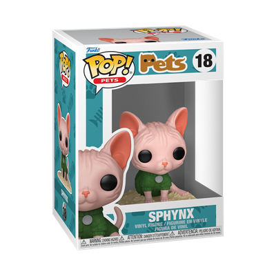 Funko POP Husdjur: Husdjur S3 - Sfinxkatt