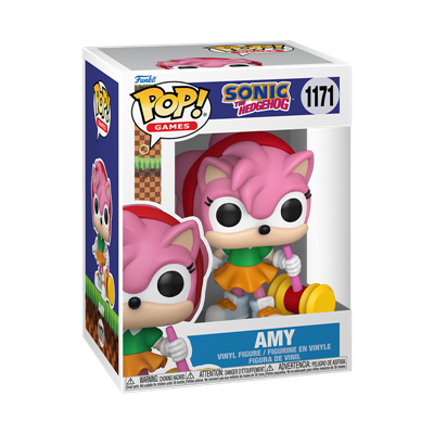 Funko POP Spel: Sonic - Amy Rose med CH (5+1)