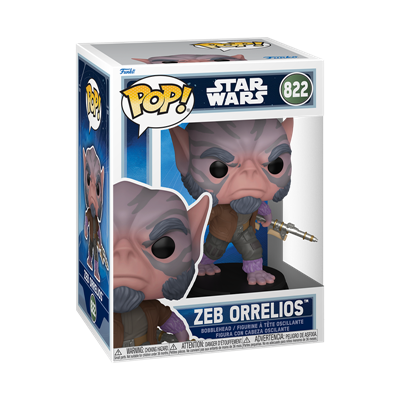 Funko POP Star Wars: Zeb Orrelios with Bo-Gevar
