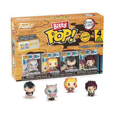Funko Bitty POP Demon Slayer - Inosuke 4-pack