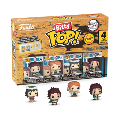 Funko Bitty POP Demon Slayer - Tanjiro 4-pack