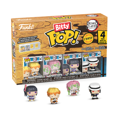 Funko Bitty POP Demon Slayer - Zenitsu 4-pack