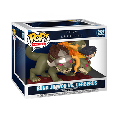 Funko POP Deluxe: SLVL - Jinwoo vs. Cerberus