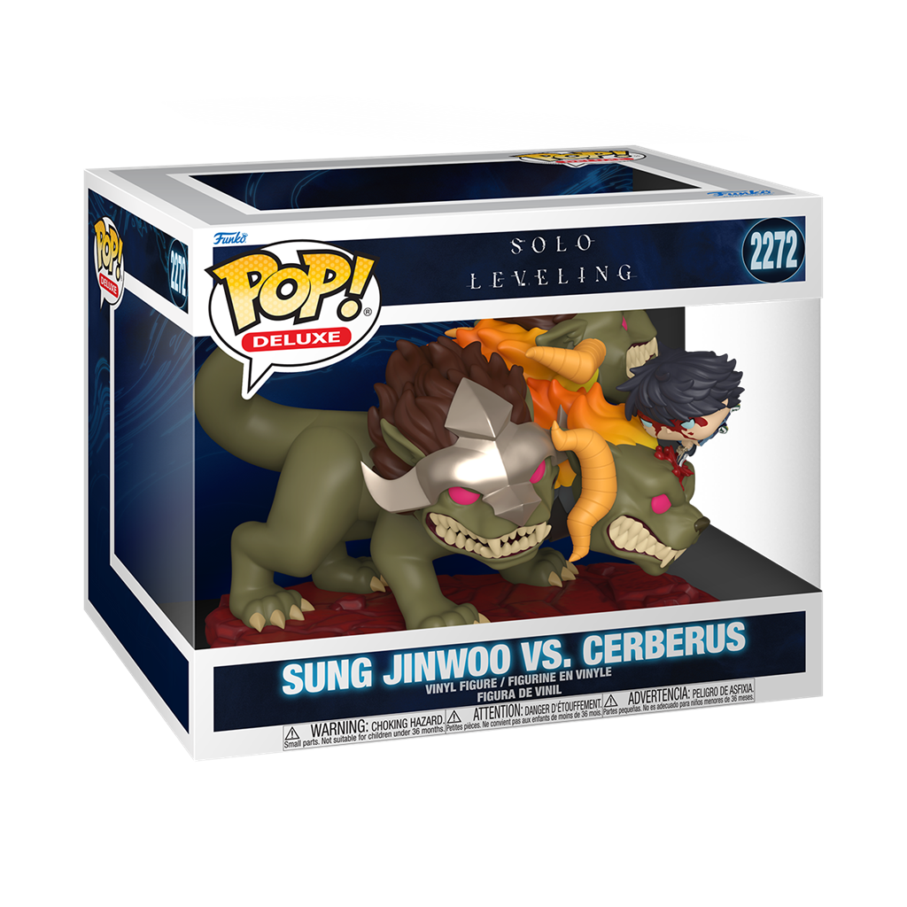Funko POP Deluxe: SLVL - Jinwoo vs. Cerberus