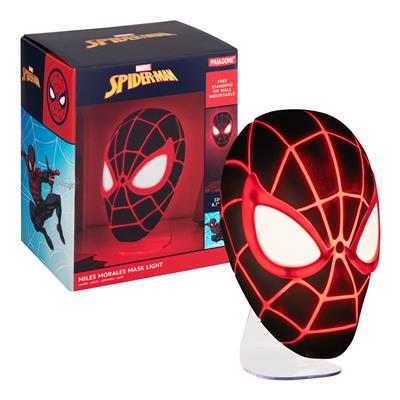 Spiderman Miles Morales Mask Light - LED Dekorativ Lampa