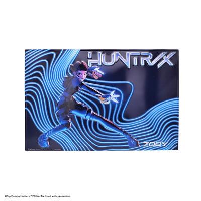 20x30 cm aluminiumplatta - Zoey - KPop Demon Hunters