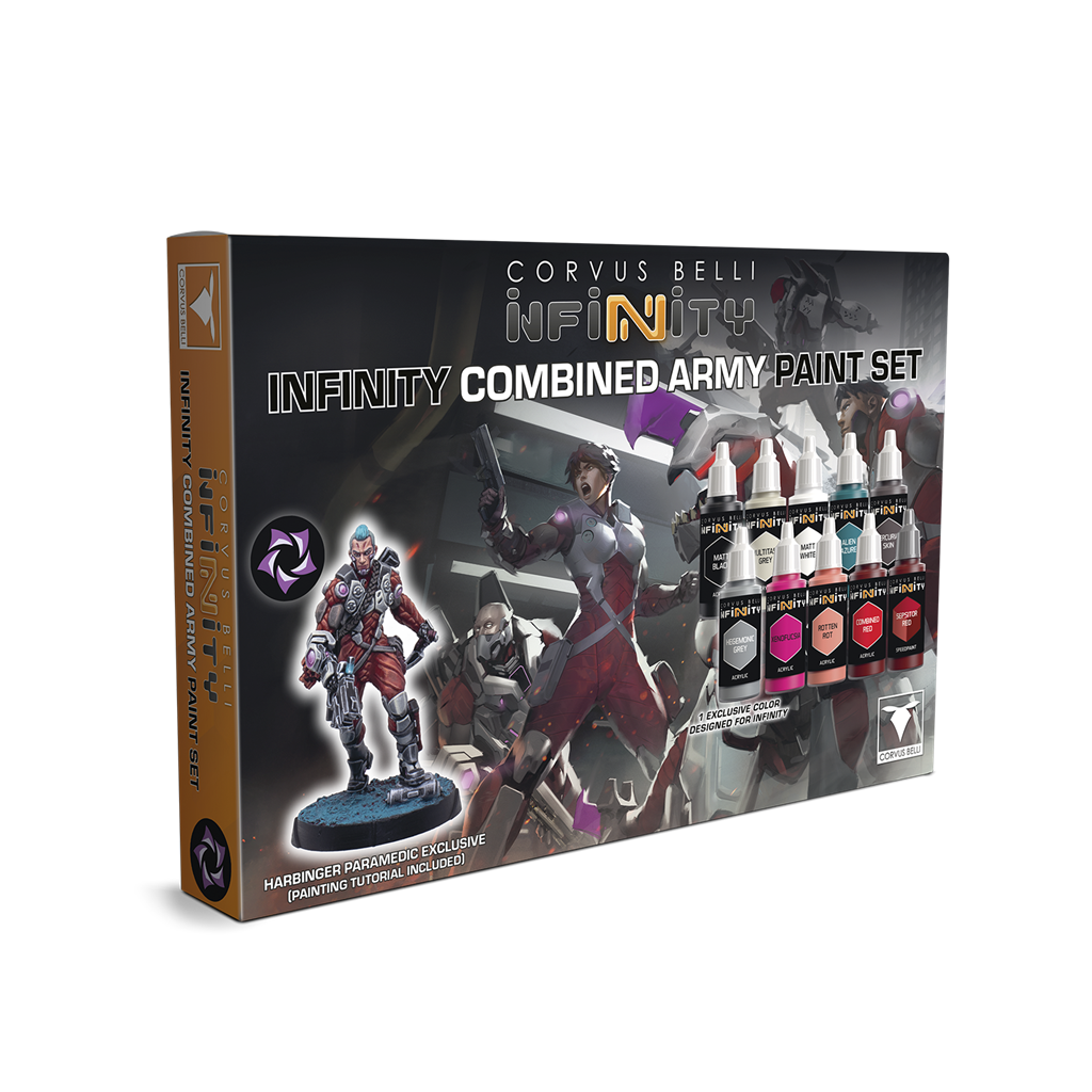 Infinity: Infinity Combined Army Paint Set Harbinger Paramedic Exclusive