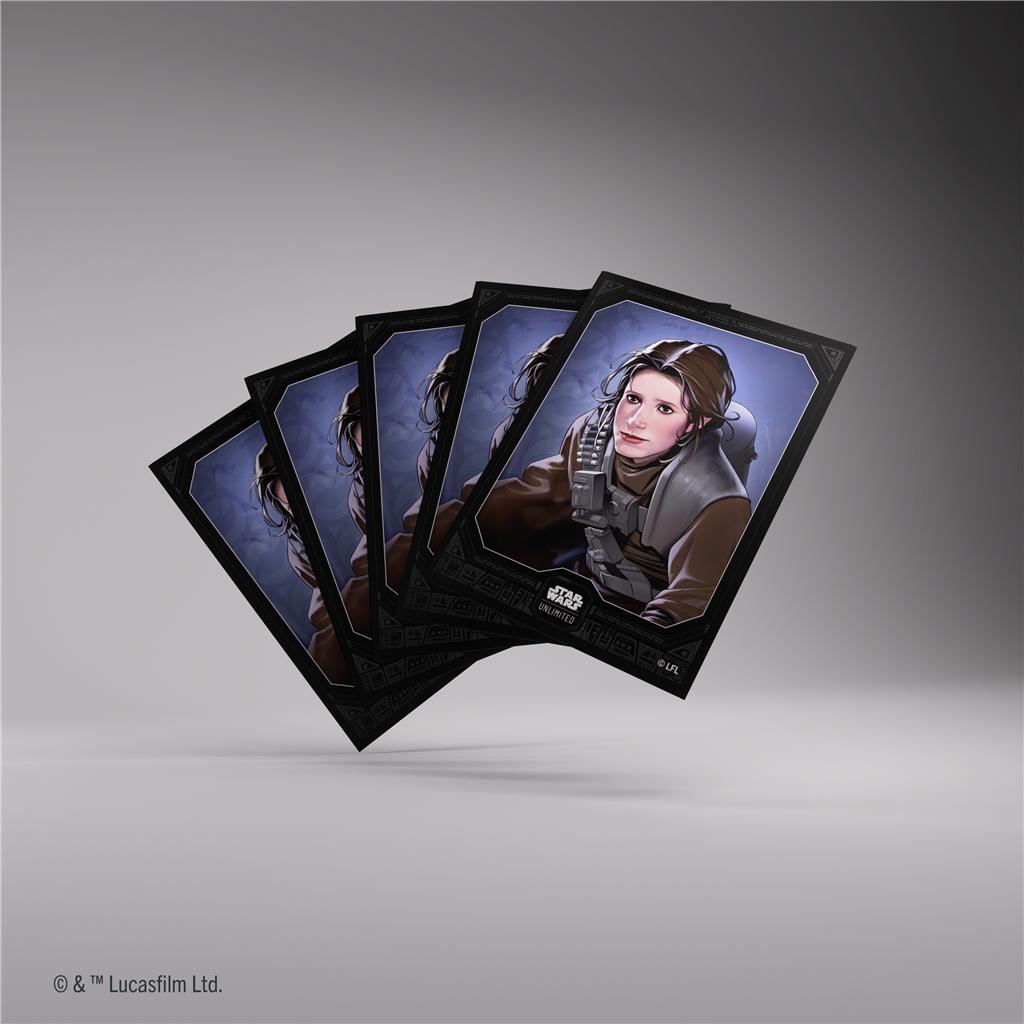 Gamegenic - Star Wars: Unlimited - En Laglös Tid - Premium Art Sleeves - Leia Organa