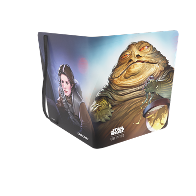 Gamegenic - Star Wars: Unlimited - Spark of Rebellion - 18-Pocket Album - Leia Organa/Jabba the Hut