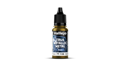 Vallejo - TMM / Base - 136-18ml Greenish Gold