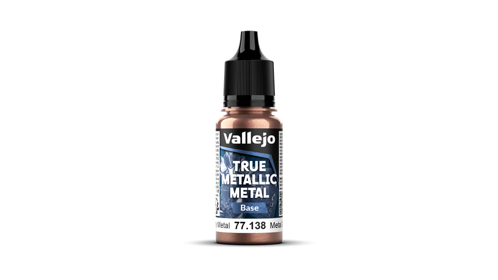 Vallejo - TMM / Bas - 138 - 18 ml Rostigt metall