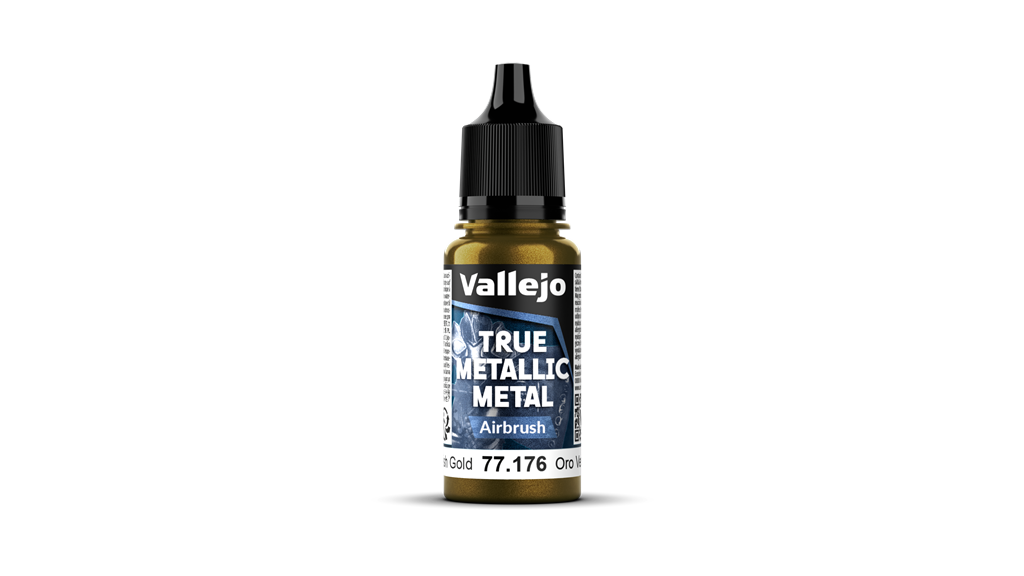 Vallejo - TMM / Airbrush - 176-18ml Greenish Gold