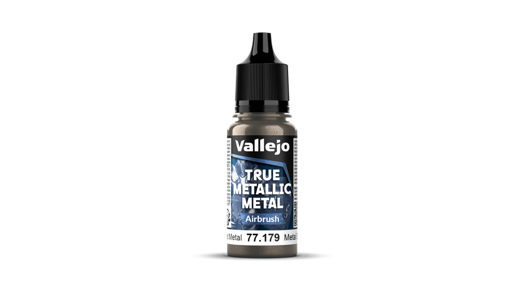 Vallejo - TMM / Airbrush - 179-18Ml Åldrad Metall