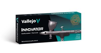 Vallejo - Airbrush - Innovatör från Vallejo, Gravitetssystem, Två i Ett