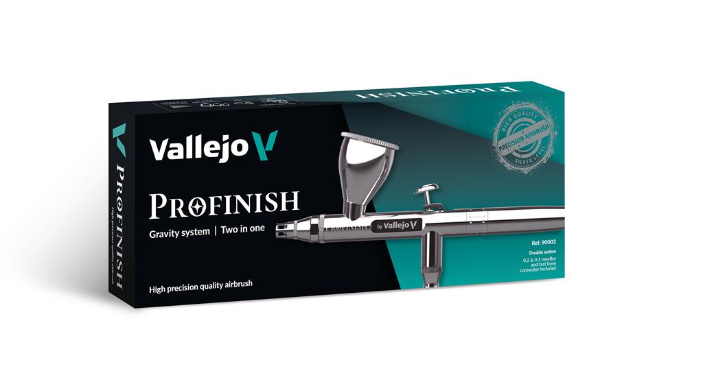 Vallejo - Airbrush - Profinish av Vallejo, Gravitetssystem, Två-i-ett