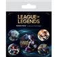 LEAGUE OF LEGENDS (CHAMPIONS) BADGE PACK