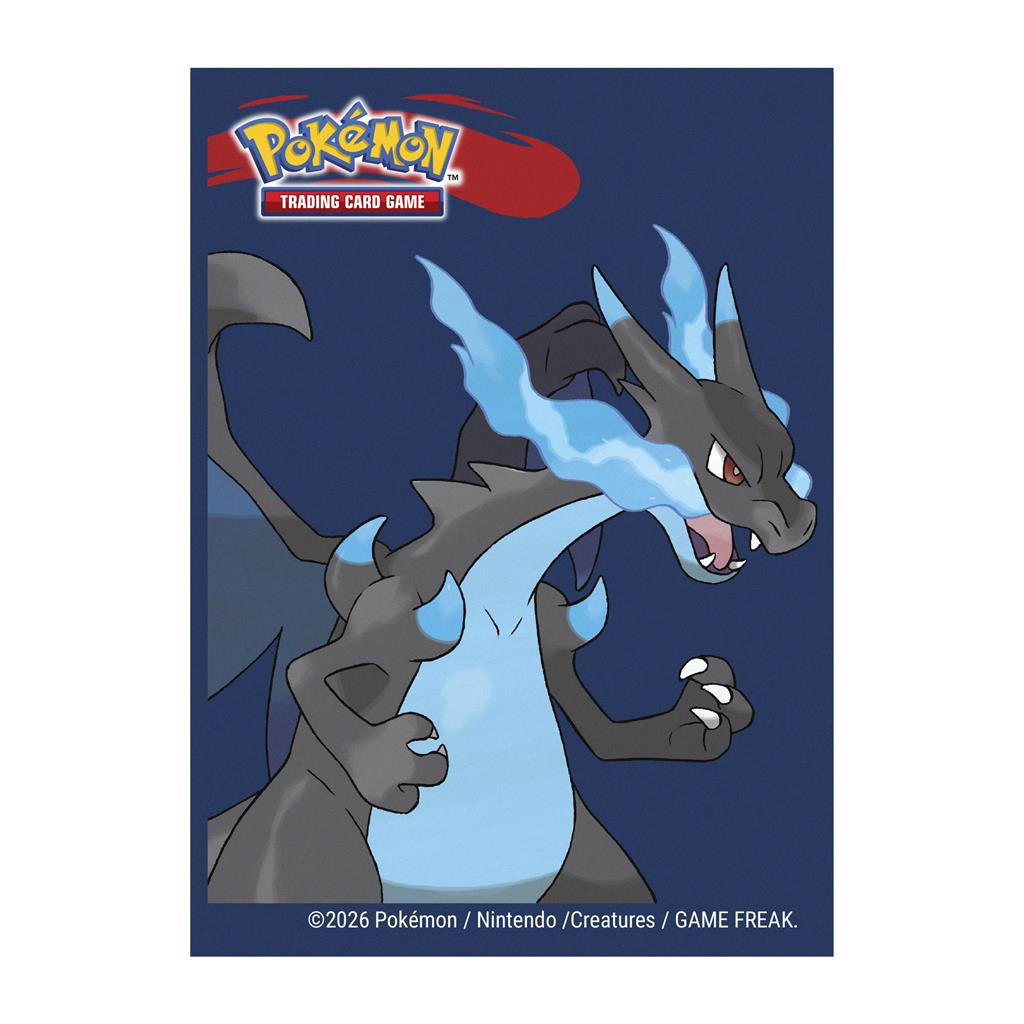 Ultra PRO Mega Charizard X 65ct Deck Protector Sleeves för Pokémon Trading Card Game