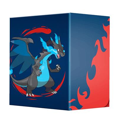 UP - Mega Charizard X 100+ Deck Box för Pokémon Trading Card Game