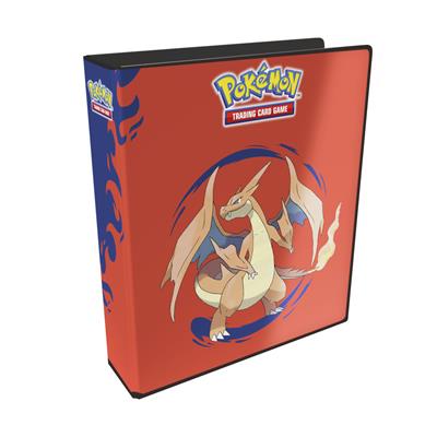UP - Mega Charizard X och Mega Charizard Y 2" Album för Pokémon Trading Card Game
