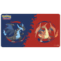 UP - Mega Charizard X och Mega Charizard Y spelmatta för Pokémon Trading Card Game