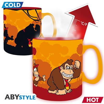 DONKEY KONG - Mug Heat Change - 460 ml - Donkey Kong - kartong