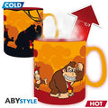 DONKEY KONG - Mug Heat Change - 460 ml - Donkey Kong - kartong