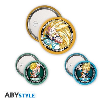 DRAGON BALL - Badgeset - DBZ/Trunks, Goten & Gotrunks