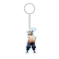 Demon Slayer - Holografisk Akryl Nyckelring - Inosuke - 7,5 cm