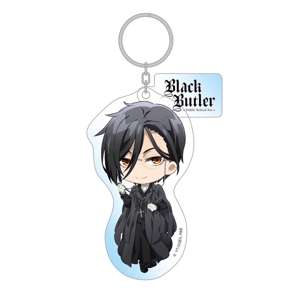 Black Butler: Public School Arc - Sebastian - Akryl Nyckelring - 7,5cm