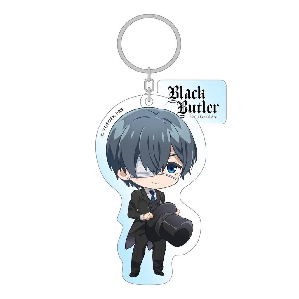 Black Butler: Public School Arc - Ciel - Akryl Nyckelring - 7cm