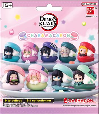 Demon Slayer - Gashapon Blind Packs (CDU med 24) - Chara Macaron