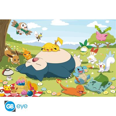 POKEMON - Maxi Poster 91,5 x 61 cm - Picknickdag