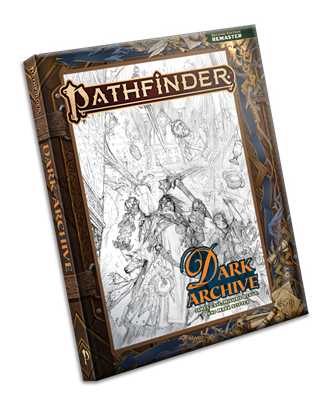 Pathfinder Dark Archive (Remastered) Sketch Cover