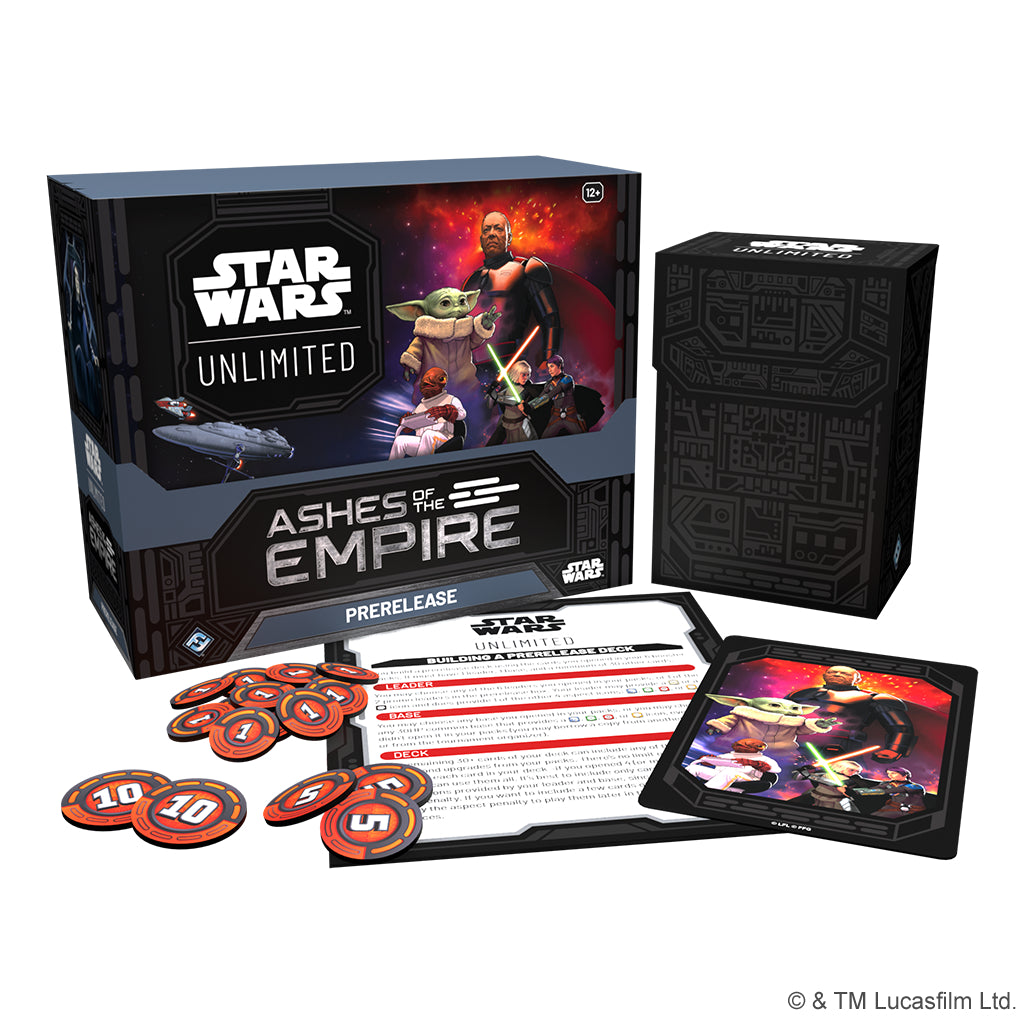 FFG - Star Wars: Unlimited - Ashes of the Empire Prerelease Box