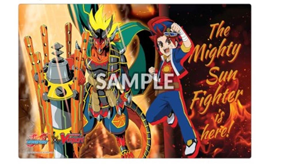 Bushi Supplies Gummispelmatt Vol. 14 Cardfight!! Vanguard x Future Card Buddyfight Gao & Drum