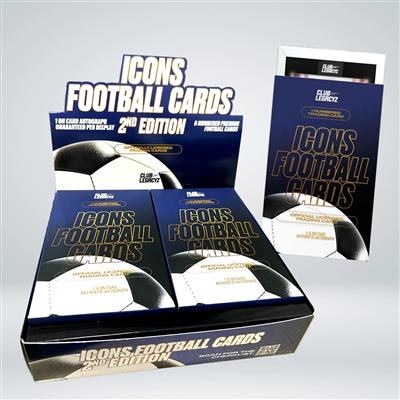 Club Legacyz Icons Andra Upplagan Fotbollskort Box