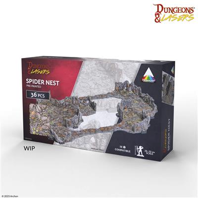 Dungeons & Lasers - Spindelnäste: Förmålade