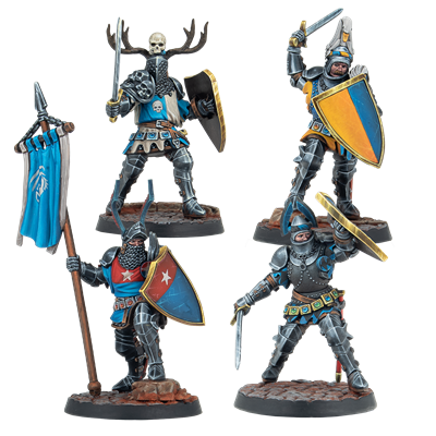 Warcrow Feudom Foot Knights