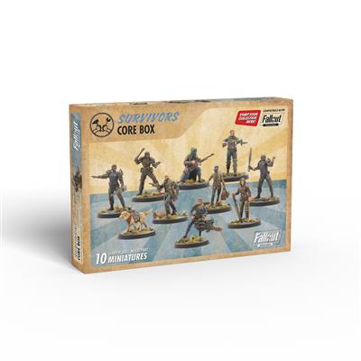 Fallout Miniatyrer: Ödelandsöverlevares Basset (Plast)