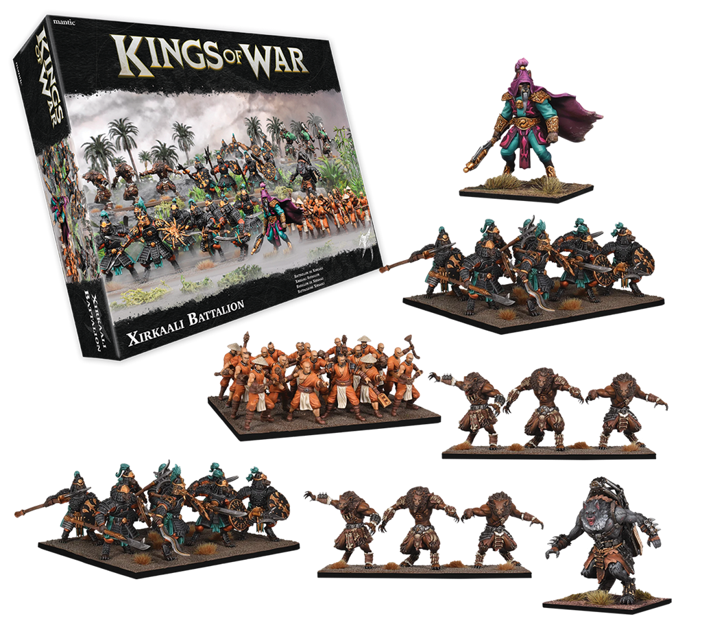 Kings of War 4th Ed. Xirkaali Battalion