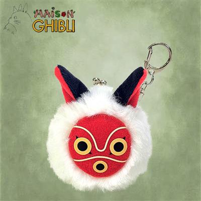 Princess Mononoke – Fluffy mini coin purse San mask