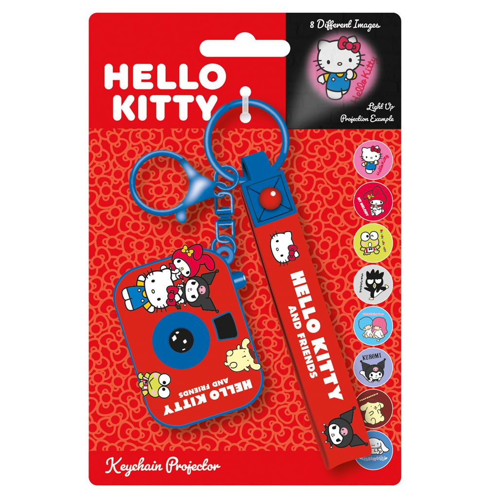SANRIO (HELLO KITTY & FRIENDS) Keyring PROJECTOR