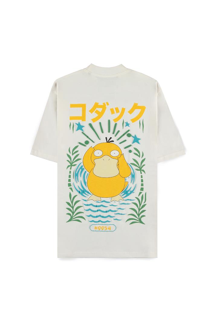 Pokémon - Psyduck Short Sleeve T-shirt (Loose Fit) 2XL