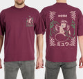 Pokémon - Bordeaux Mew T-shirt med korta ärmar (loose fit) storlek L