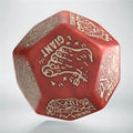 Monster Generator Die: Red and Beige