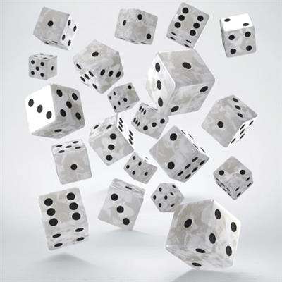 Full pack of D6: Pearl&Black